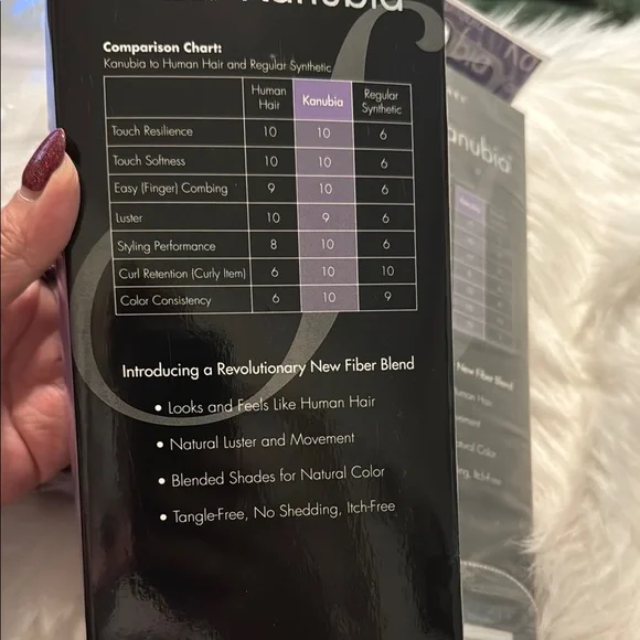 Sensationnel NIP BUNDLE 100% kanekalon fiber kanubia elegance Wvg 14” color 4 - Picture 7 of 8